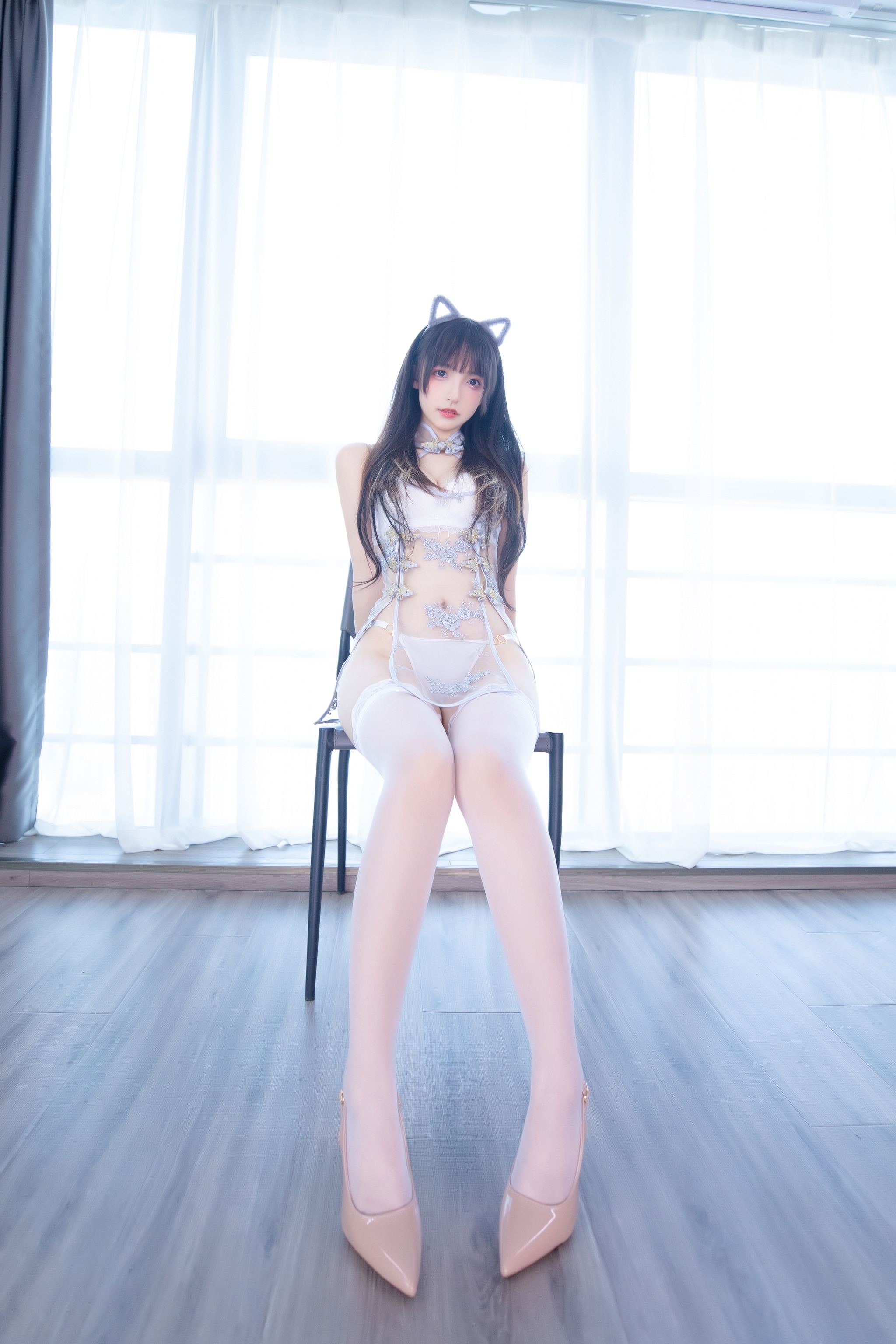 神楽坂真冬 - NO.122 羞涩喵喵[75P]-XikXak